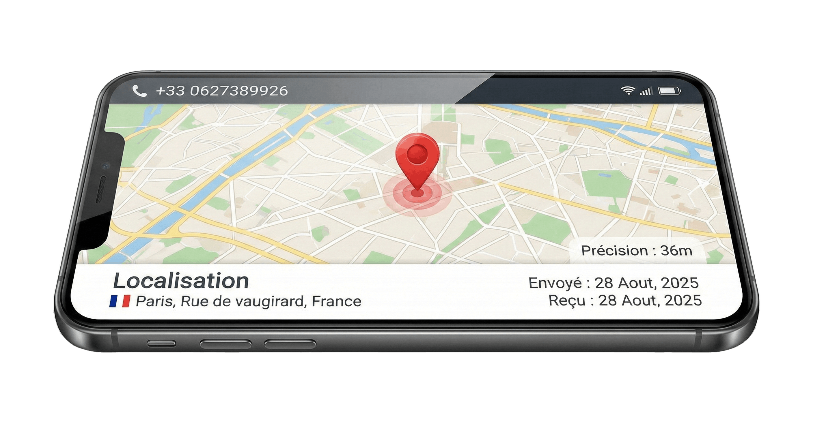 Localisation téléphone